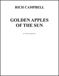 Golden Apples Of The Sun SATB choral sheet music cover Thumbnail